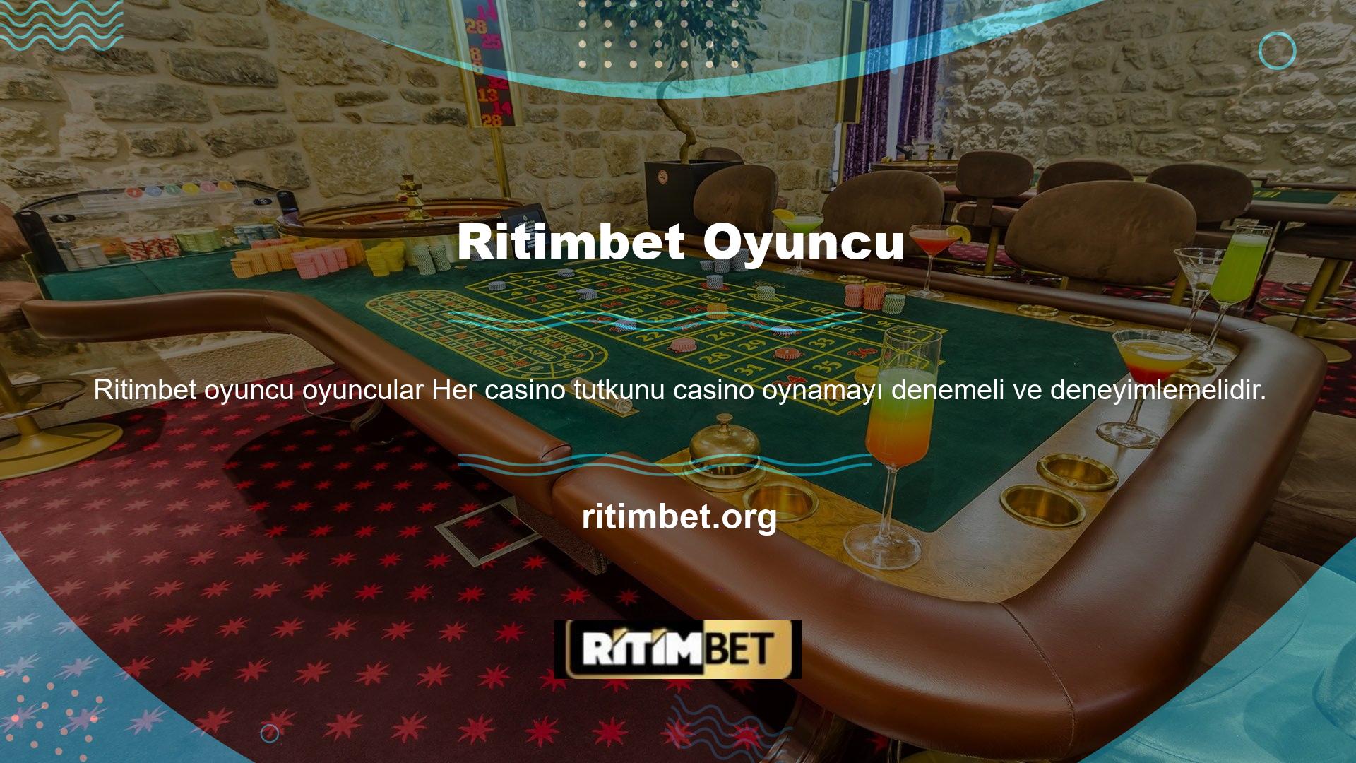 Size güvenilir bir Ritimbet tarzı yasadışı casino sitesi sunuyoruz