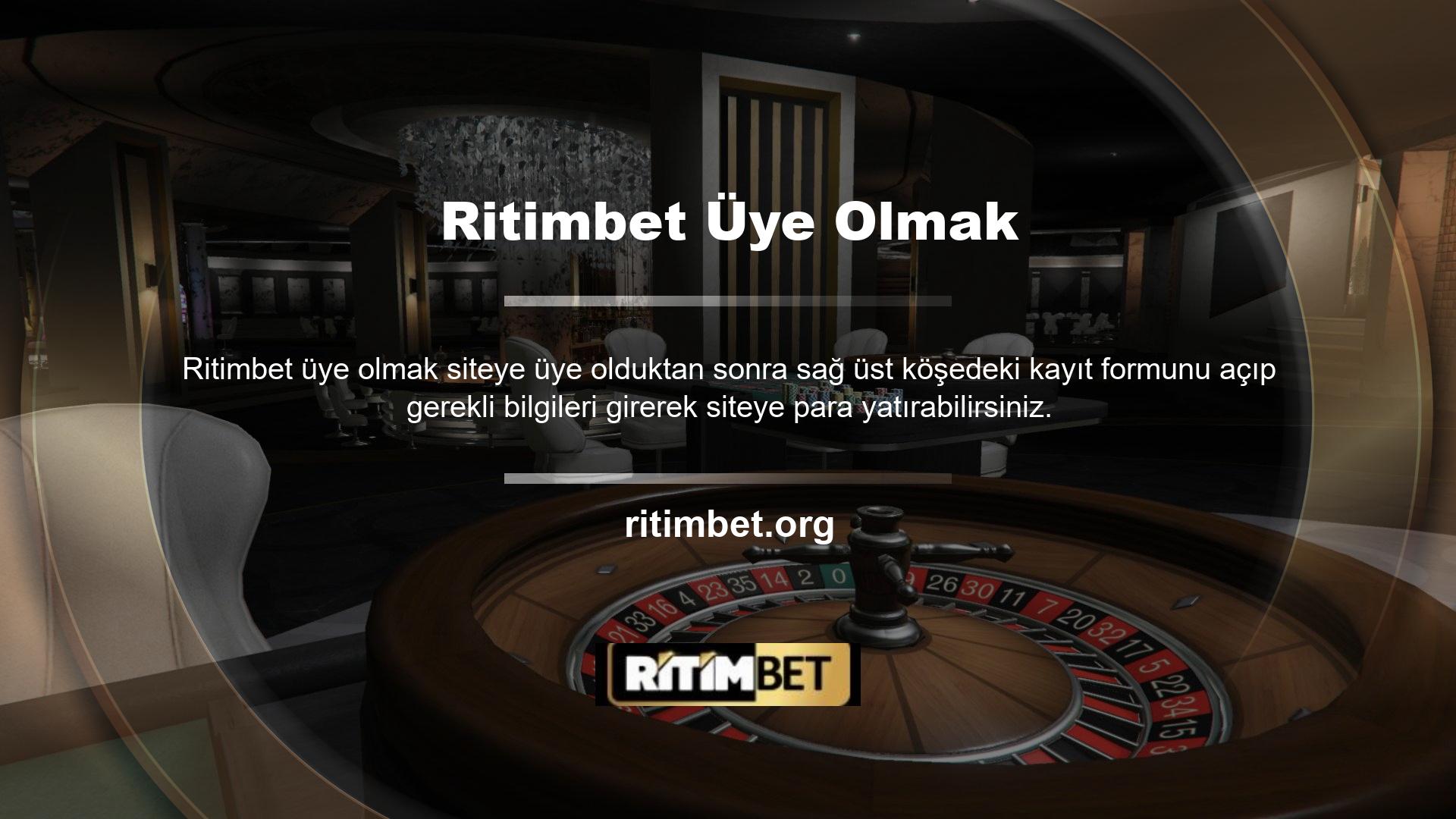 Türkiye'nin genç ve aktif canlı bahis sitelerinden biri olan Ritimbet Bet'in erişim adresini burada bulacaksınız