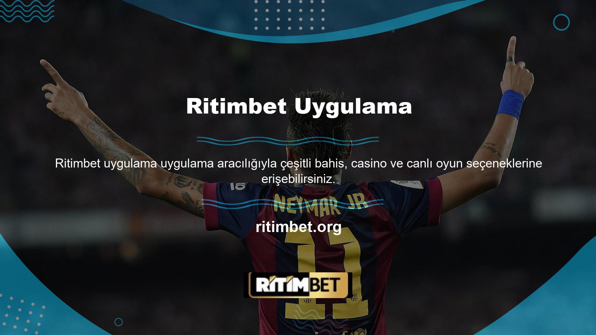 Ritimbet Mobile uygulaması oyun oynamayı basitleştirir ve kullanıcıların para kazanmasını sağlar