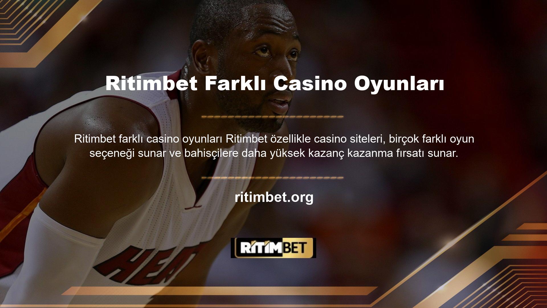 Çevrimiçi fırsatlar sunan şirketler, popüler oyun seçeneklerine bahis yapma fırsatı sundu